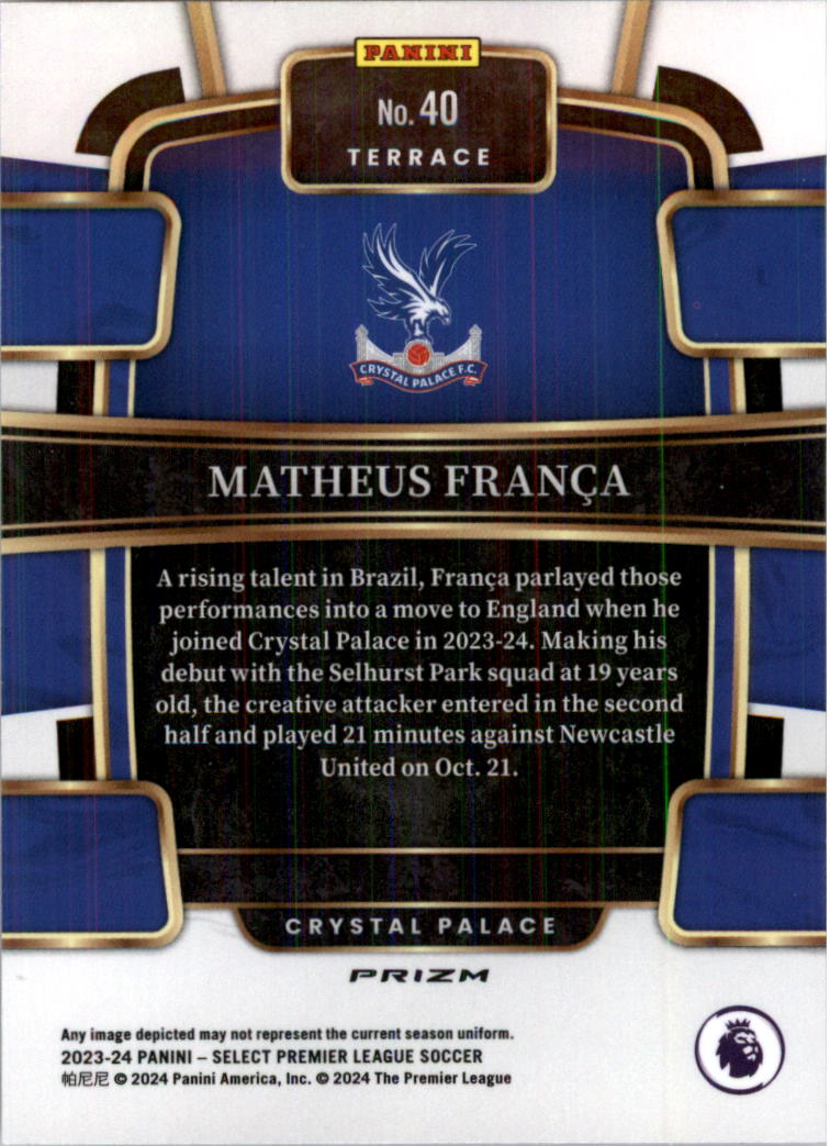 2023-24 Select English Premier League Red Soccer Card Pick (Inserts) - Picture 11 of 81