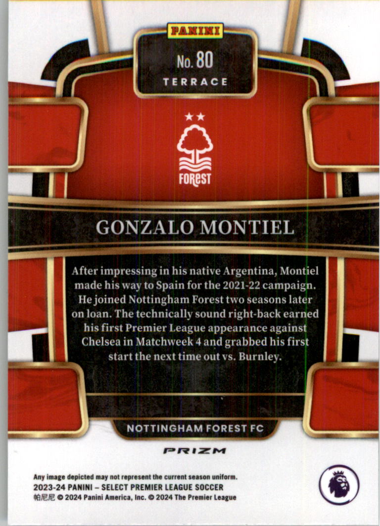 2023-24 Select English Premier League Red Soccer Card Pick (Inserts) - Picture 29 of 81