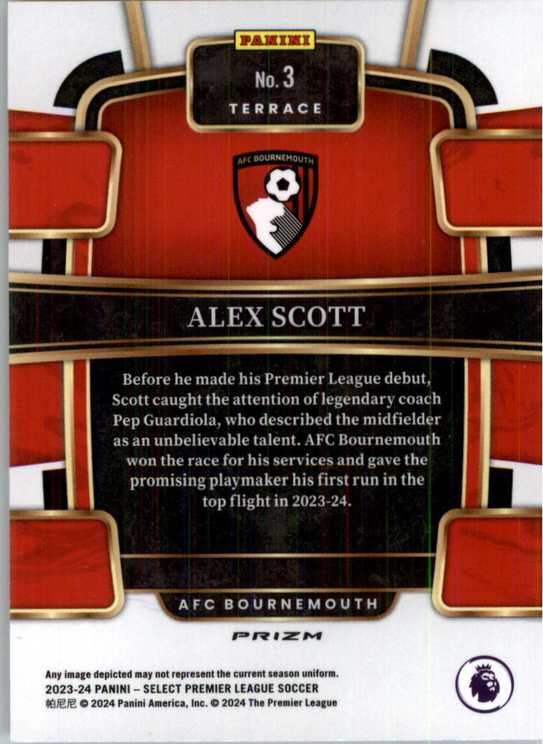 2023-24 Select English Premier League Silver Soccer Card Pick (Inserts) - Picture 3 of 169