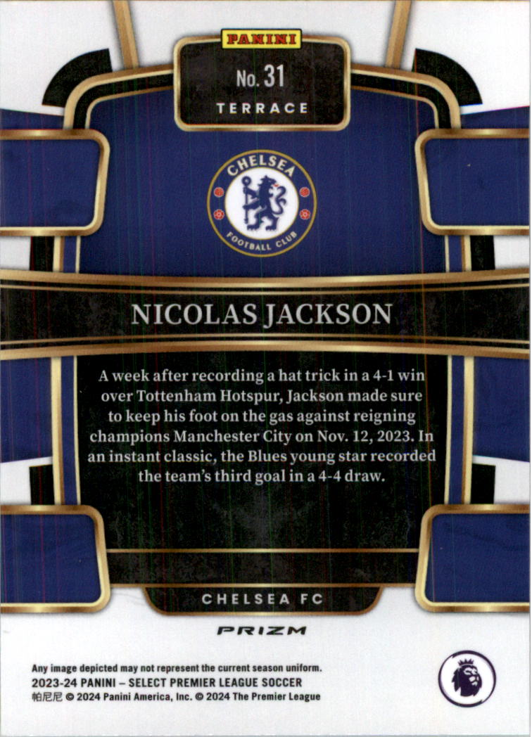 2023-24 Select English Premier League Silver Soccer Card Pick (Inserts) - Picture 19 of 169