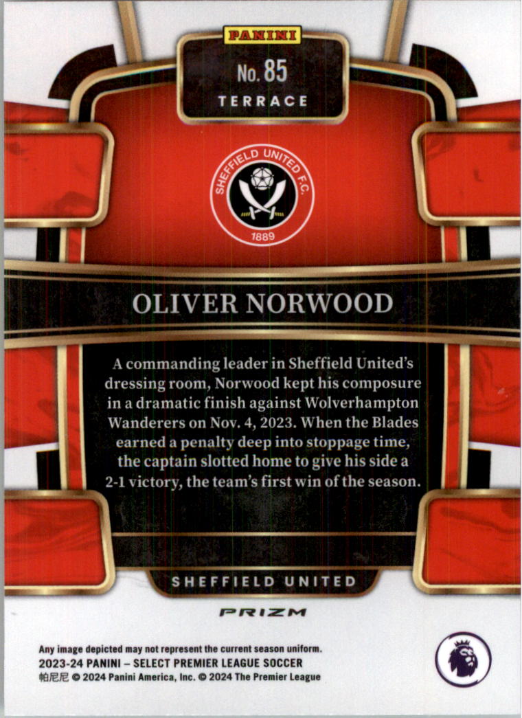 2023-24 Select English Premier League Silver Soccer Card Pick (Inserts) - Picture 49 of 169