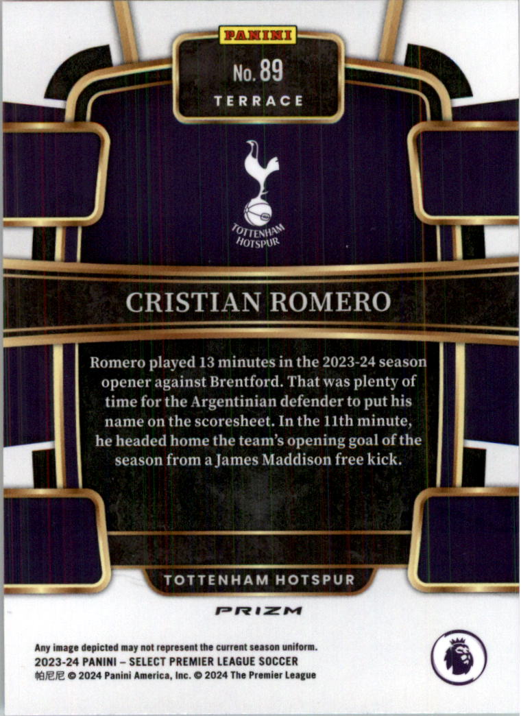 2023-24 Select English Premier League Silver Soccer Card Pick (Inserts) - Picture 51 of 169