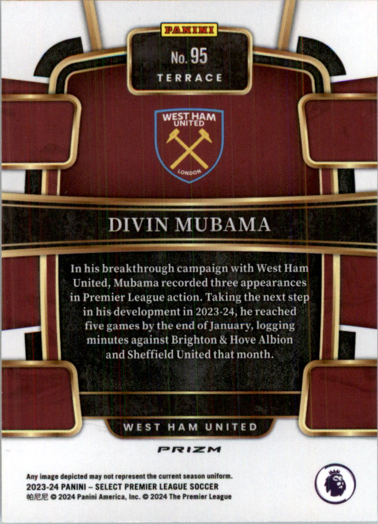 2023-24 Select English Premier League Silver Soccer Card Pick (Inserts) - Picture 55 of 169