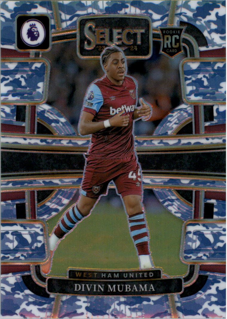 2023-24 Select English Premier League Winter Camo Soccer Card Pick (Inserts)