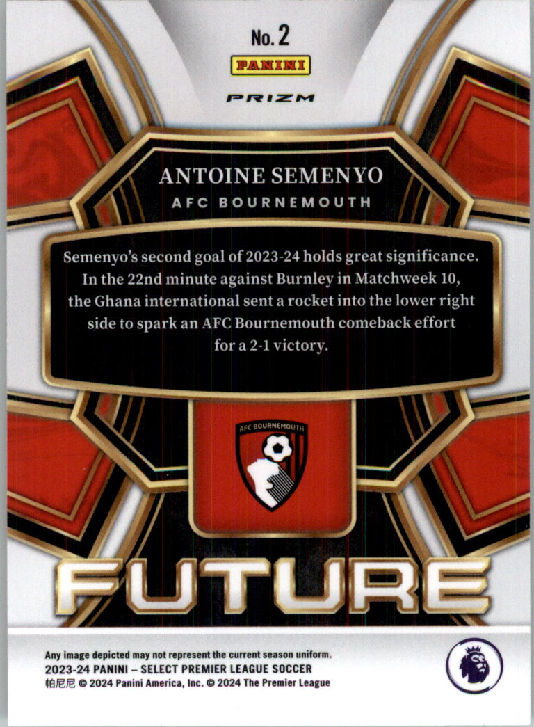 2023-24 Select English Premier League Select Future Soccer Card Pick (Inserts) - Picture 5 of 39