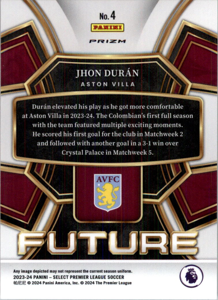 2023-24 Select English Premier League Select Future Soccer Card Pick (Inserts) - Picture 9 of 39