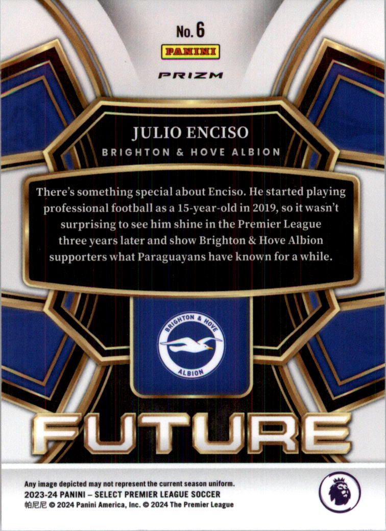 2023-24 Select English Premier League Select Future Soccer Card Pick (Inserts) - Picture 11 of 39