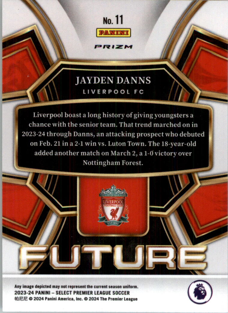 2023-24 Select English Premier League Select Future Soccer Card Pick (Inserts) - Picture 19 of 39