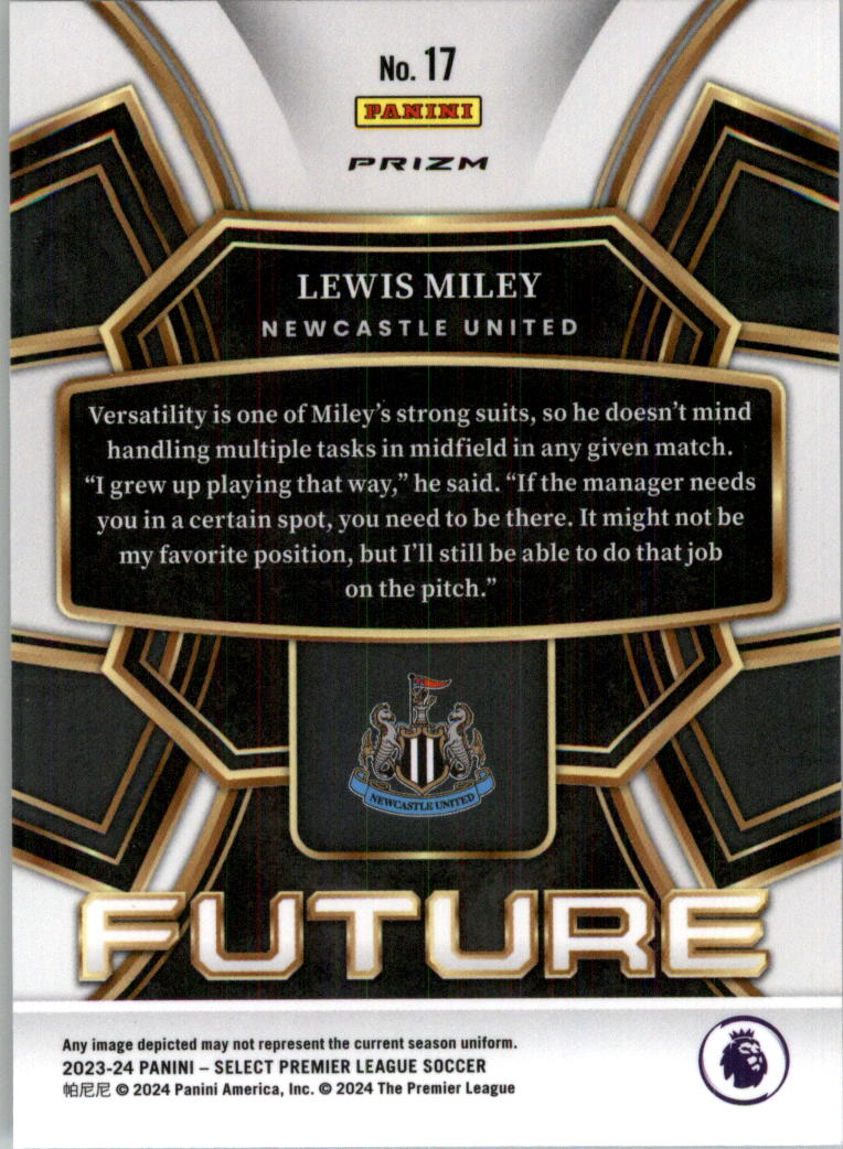 2023-24 Select English Premier League Select Future Soccer Card Pick (Inserts) - Picture 29 of 39