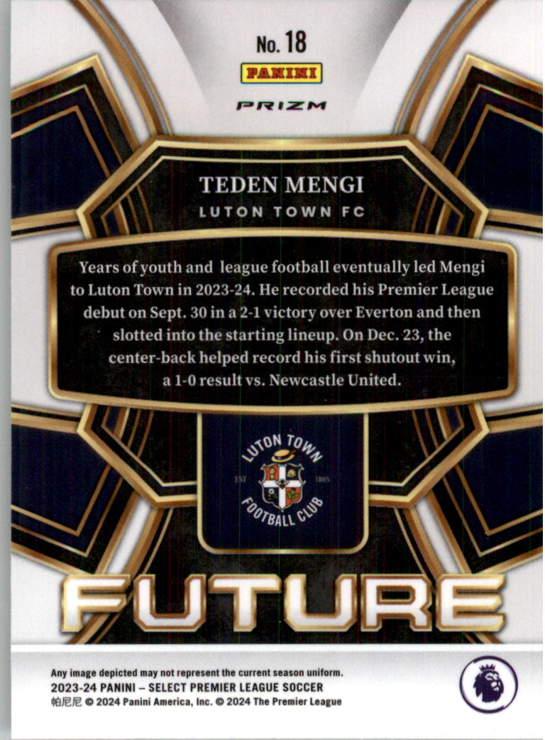 2023-24 Select English Premier League Select Future Soccer Card Pick (Inserts) - Picture 31 of 39