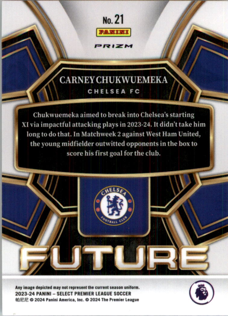 2023-24 Select English Premier League Select Future Soccer Card Pick (Inserts) - Picture 35 of 39