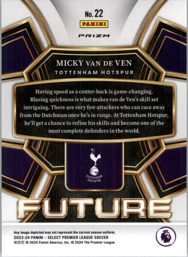 2023-24 Select English Premier League Select Future Soccer Card Pick (Inserts) - Picture 37 of 39