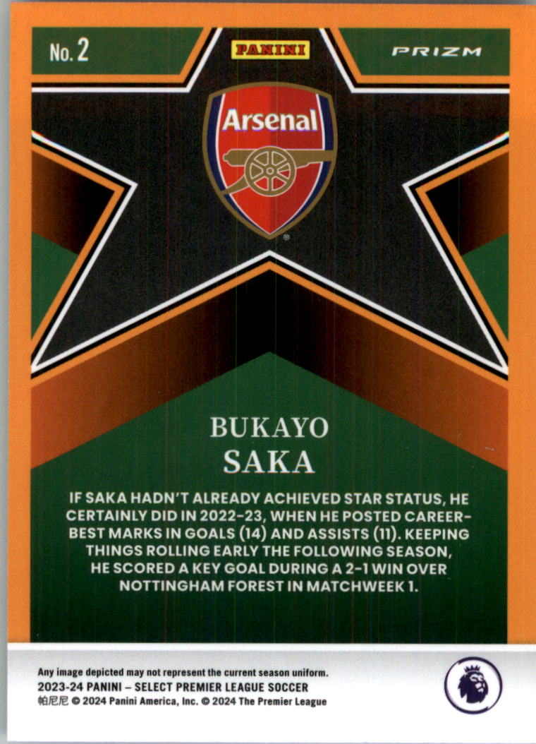 2023-24 Select English Premier League Select Stars Soccer Card Pick (Inserts) - Picture 3 of 39