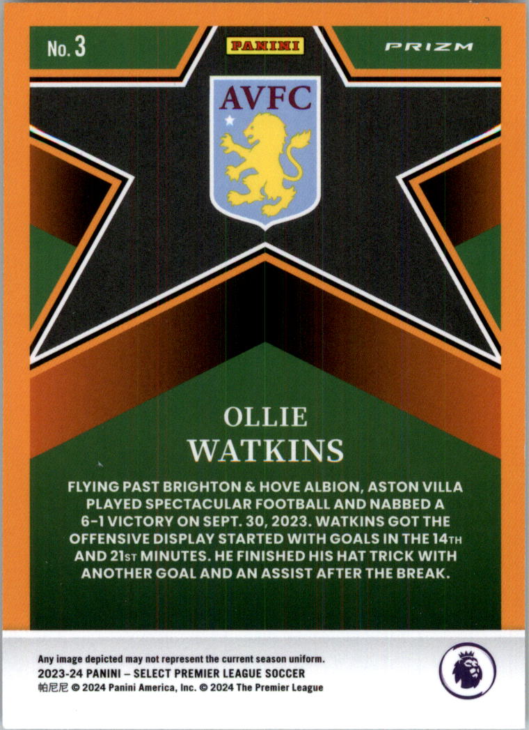 2023-24 Select English Premier League Select Stars Soccer Card Pick (Inserts) - Picture 5 of 39