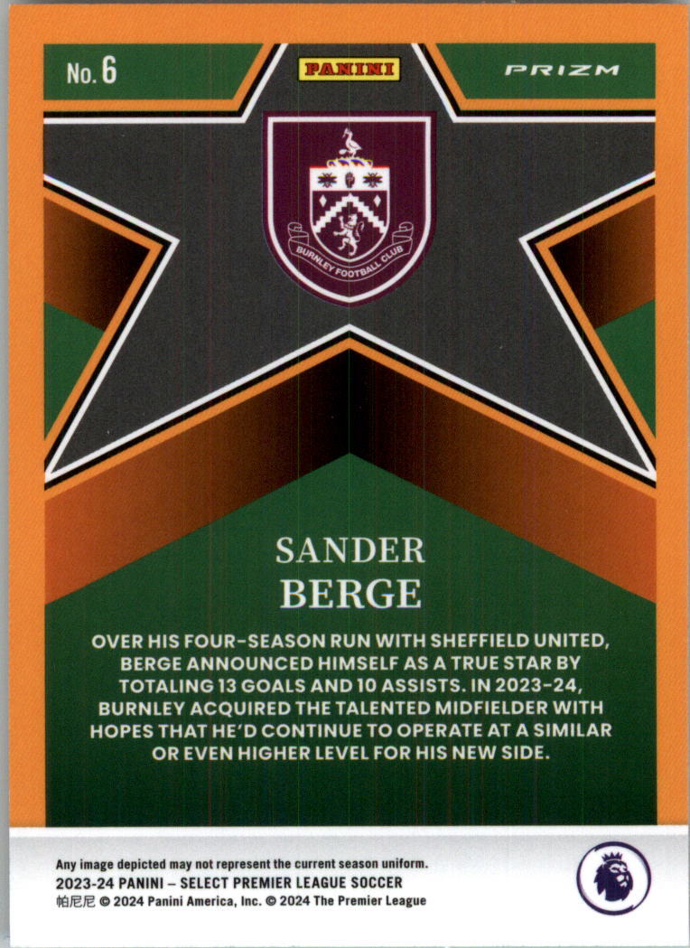 2023-24 Select English Premier League Select Stars Soccer Card Pick (Inserts) - Picture 9 of 39