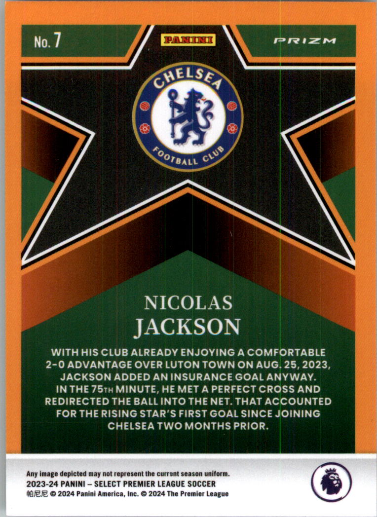 2023-24 Select English Premier League Select Stars Soccer Card Pick (Inserts) - Picture 11 of 39
