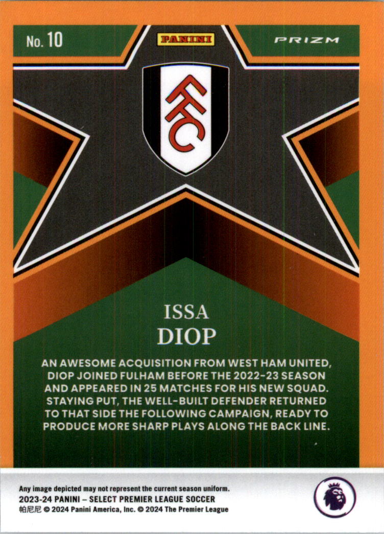 2023-24 Select English Premier League Select Stars Soccer Card Pick (Inserts) - Picture 17 of 39