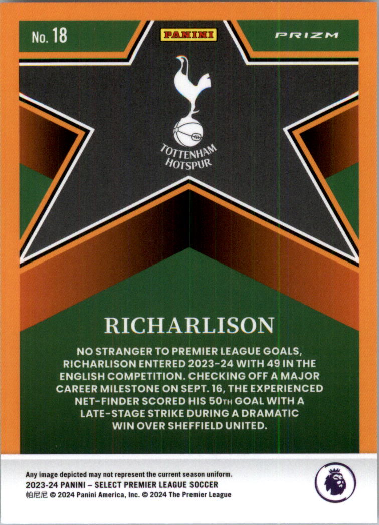 2023-24 Select English Premier League Select Stars Soccer Card Pick (Inserts) - Picture 29 of 39