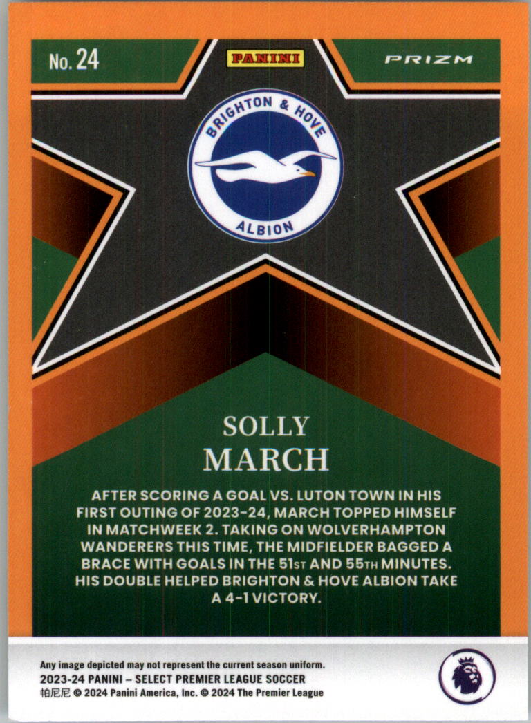 2023-24 Select English Premier League Select Stars Soccer Card Pick (Inserts) - Picture 37 of 39