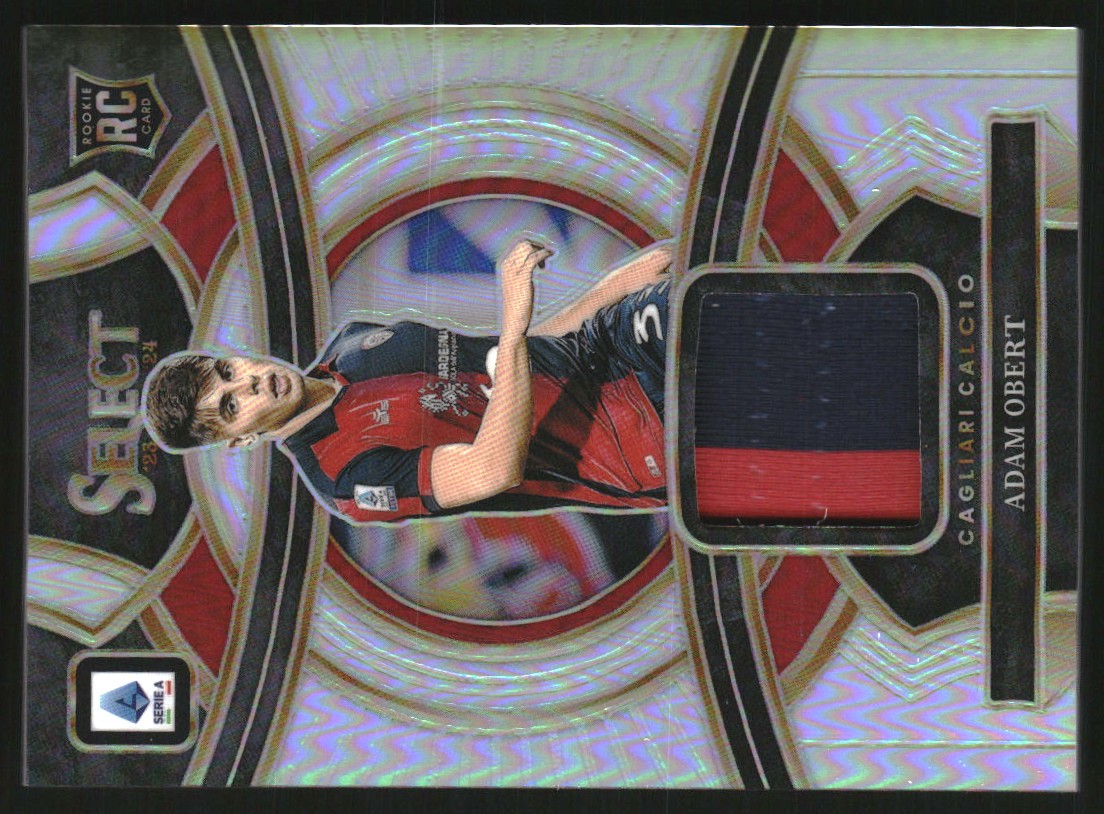 2023-24 Select Serie A Select Swatches #25 Adam Obert