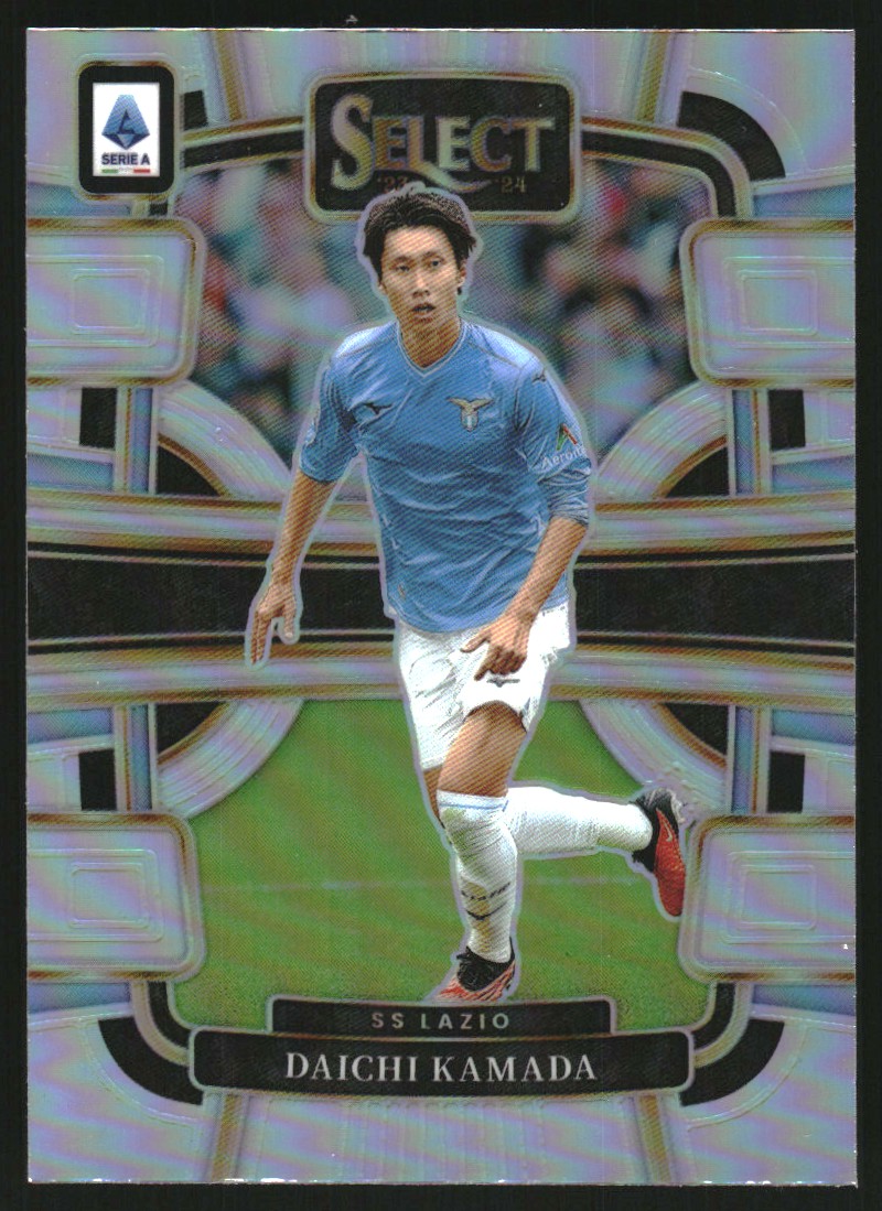 2023 Topps Chrome UEFA CC Golazo Blue Wave Refractor Daichi Kamada