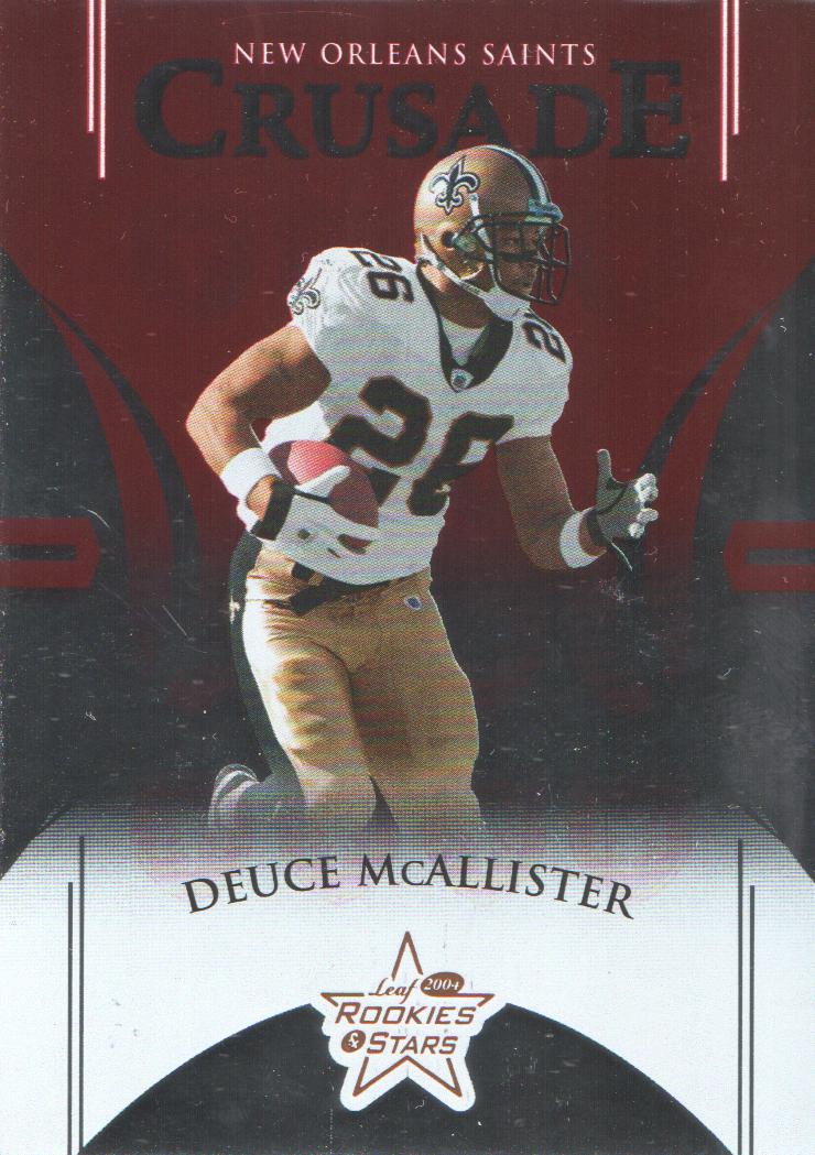 2004 Leaf Rookies and Stars Crusade Red #C9 Deuce McAllister