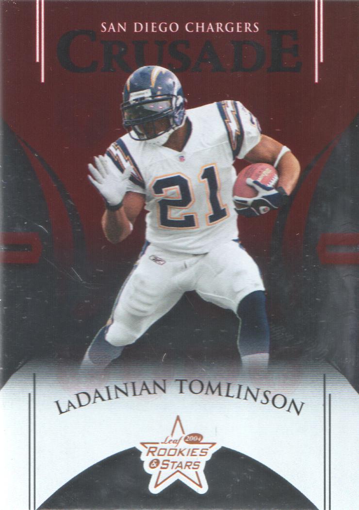 2004 Leaf Rookies and Stars Crusade Red #C17 LaDainian Tomlinson