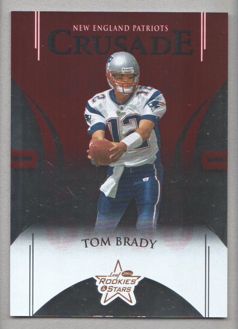 2004 Leaf Rookies and Stars Crusade Red #C25 Tom Brady