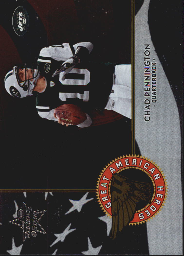 2004 Leaf Rookies and Stars Great American Heroes White #GAH2 Chad Pennington
