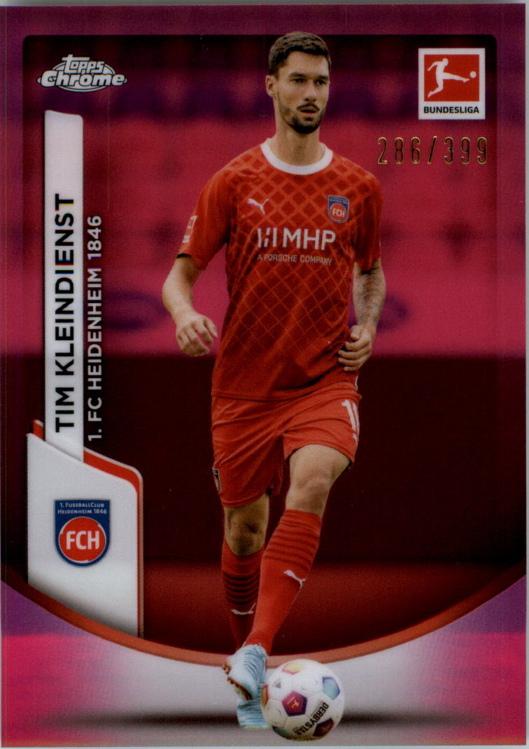 2023-24 Topps Chrome Bundesliga Magenta Refractors Soccer Card Pick (Inserts) - Picture 24 of 59