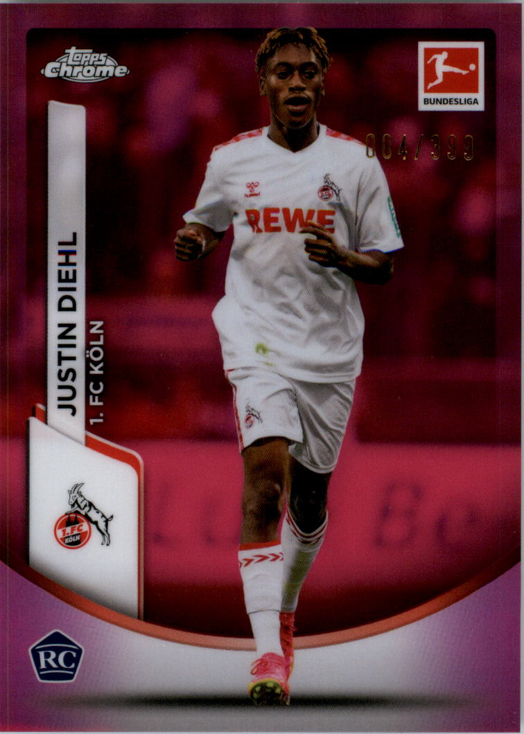2023-24 Topps Chrome Bundesliga Magenta Refractors Soccer Card Pick (Inserts) - Picture 26 of 59