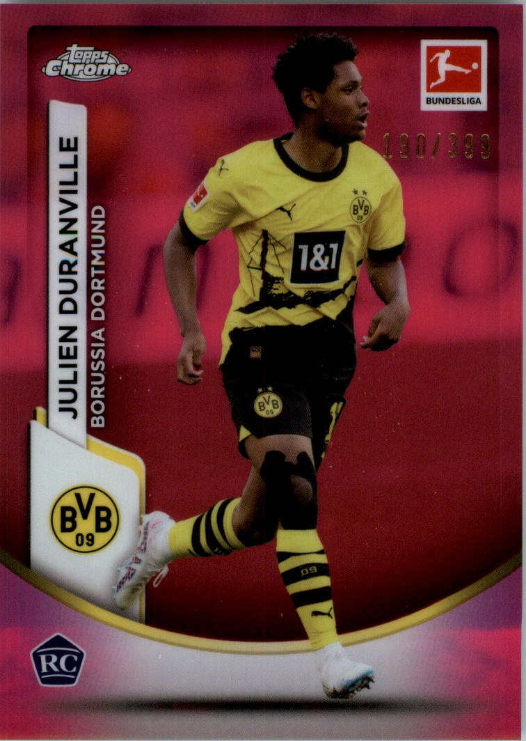 2023-24 Topps Chrome Bundesliga Magenta Refractors Soccer Card Pick (Inserts) - Picture 16 of 59