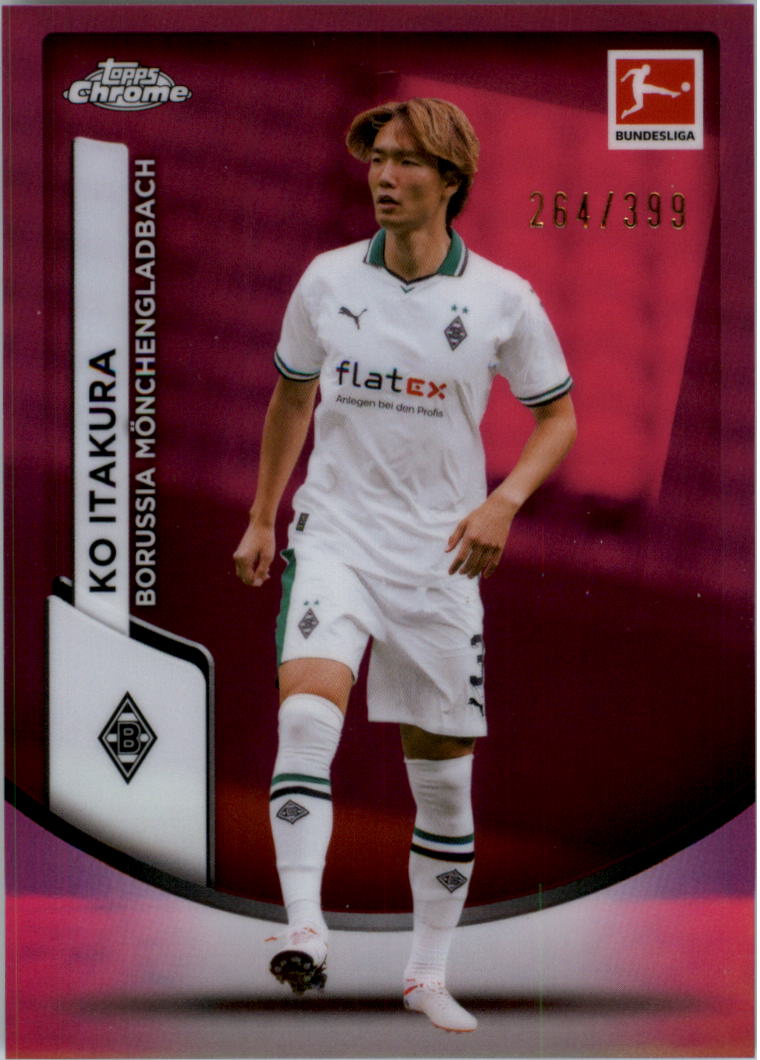 2023-24 Topps Chrome Bundesliga Magenta Refractors Soccer Card Pick (Inserts) - Picture 42 of 59