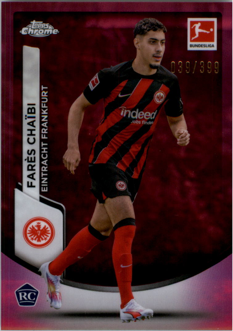 2023-24 Topps Chrome Bundesliga Magenta Refractors Soccer Card Pick (Inserts) - Picture 18 of 59