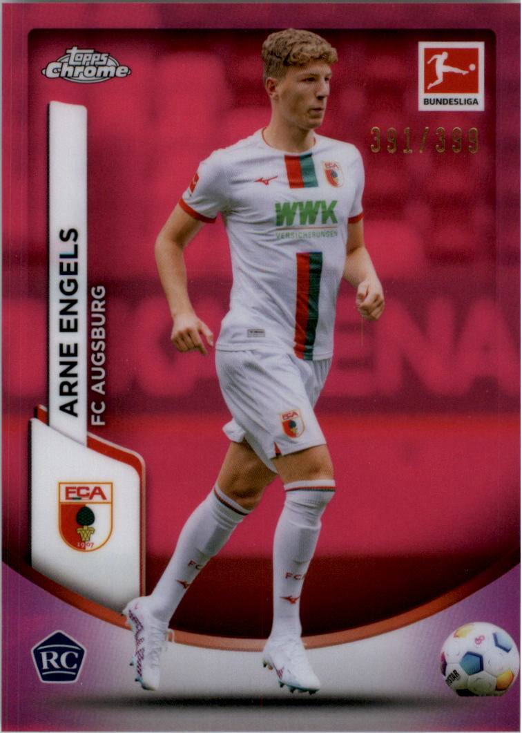 2023-24 Topps Chrome Bundesliga Magenta Refractors Soccer Card Pick (Inserts) - Picture 2 of 59