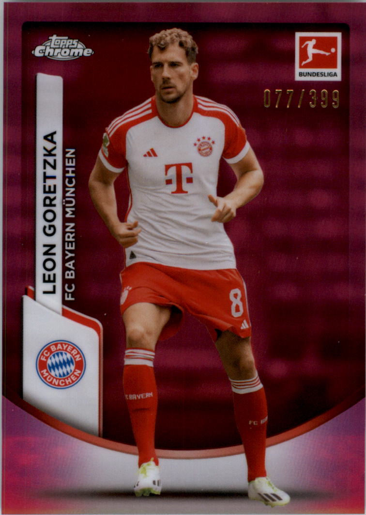 2023-24 Topps Chrome Bundesliga Magenta Refractors Soccer Card Pick (Inserts) - Picture 44 of 59