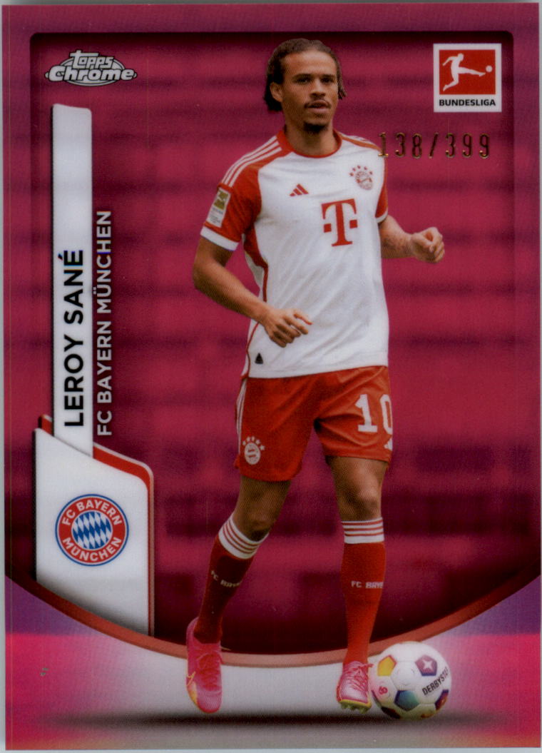 2023-24 Topps Chrome Bundesliga Magenta Refractors Soccer Card Pick (Inserts) - Picture 50 of 59