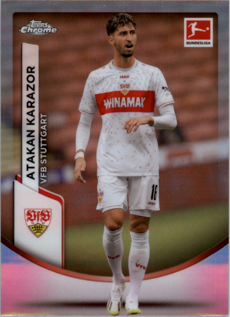 2023-24 Topps Chrome Bundesliga Refractors Soccer Card Pick (Inserts) - Picture 176 of 199