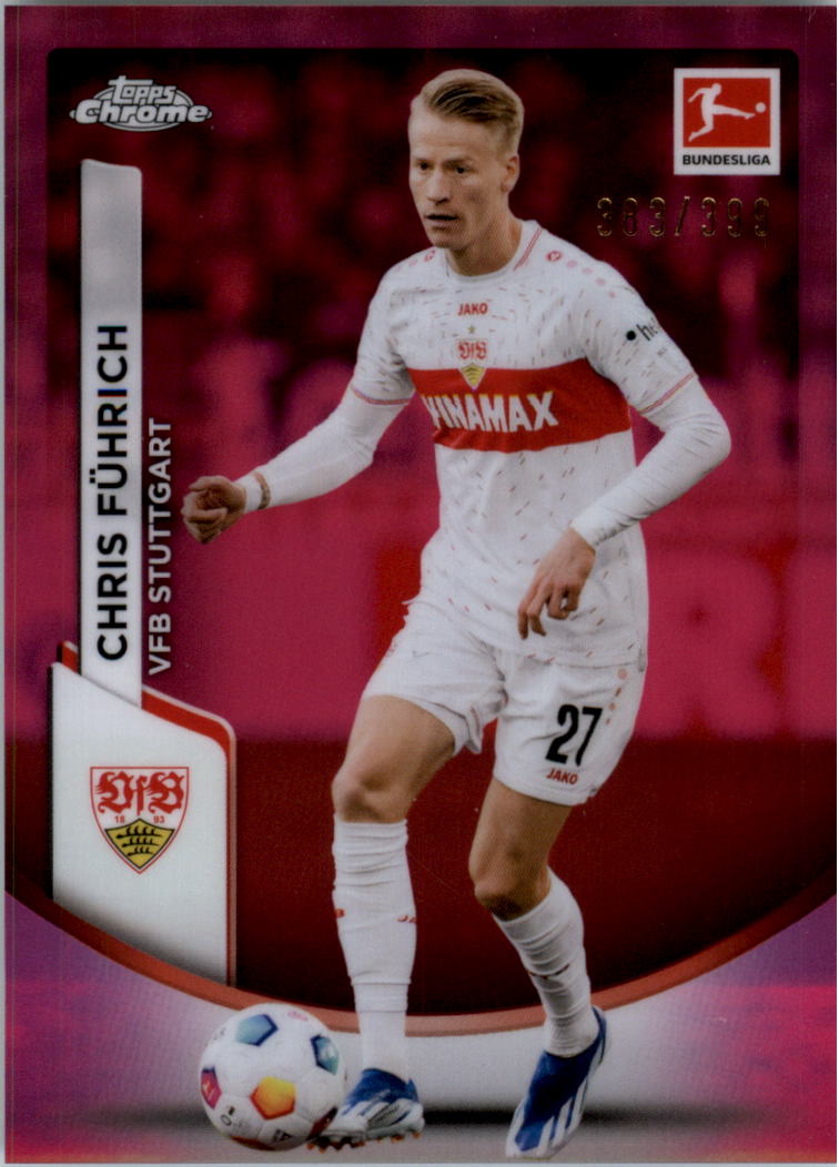 2023-24 Topps Chrome Bundesliga Magenta Refractors Soccer Card Pick (Inserts) - Picture 52 of 59