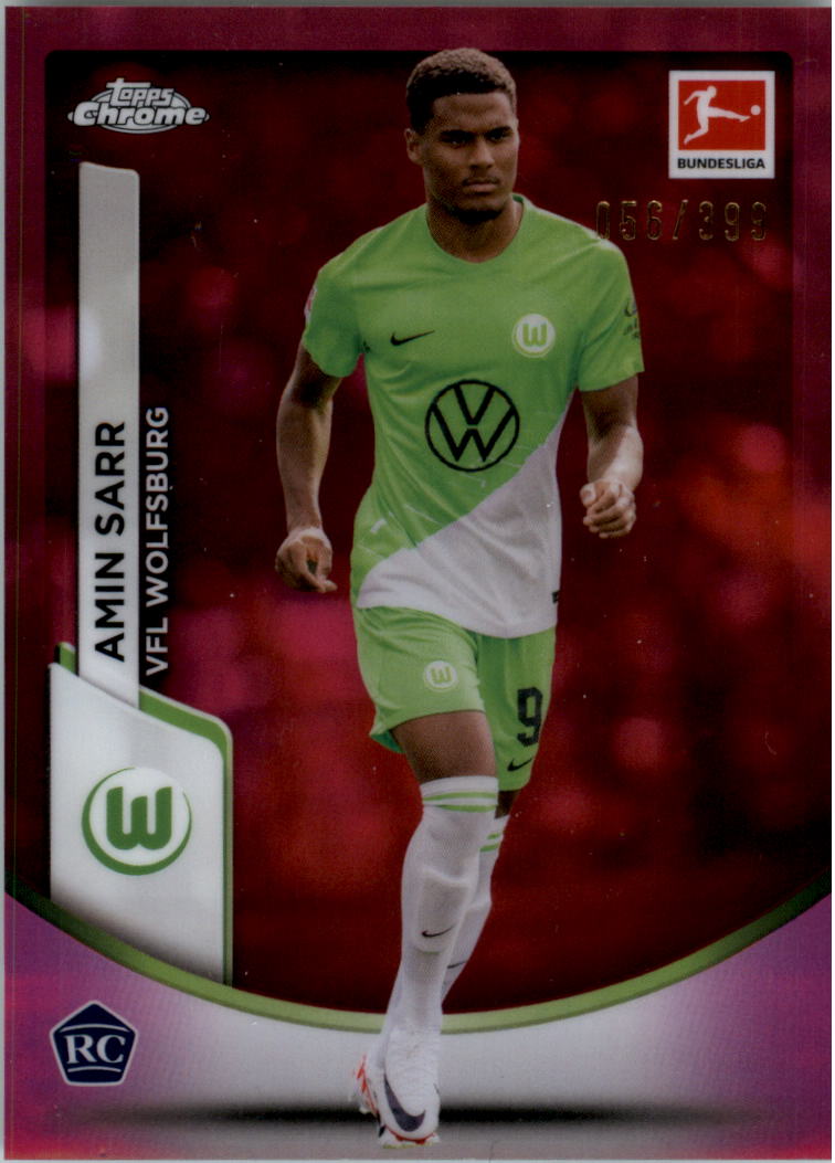 2023-24 Topps Chrome Bundesliga Magenta Refractors Soccer Card Pick (Inserts) - Picture 58 of 59