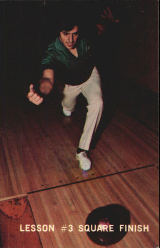 1973 PBA Bowling #42 Lesson #3 Square Finish