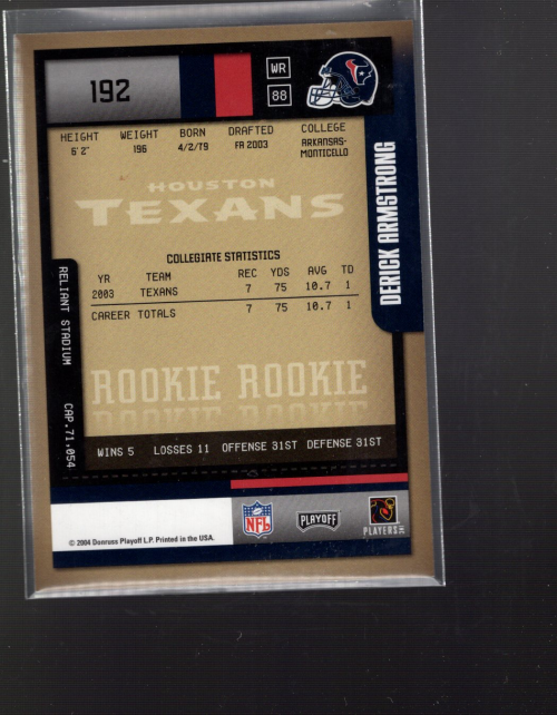 B2643- 2004 Playoff Contenders FB Card #s 1-200 You Pick- 15+ FREE US SHIP - Picture 177 of 183