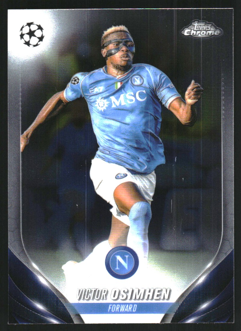 2023-24 Topps Chrome UEFA Club Competitions #58 Victor Osimhen