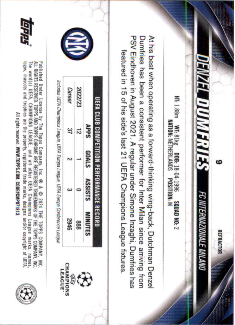 2023-24 Topps Chrome UEFA Club Competitions Refractor Soccer Card Pick (Inserts) - Picture 13 of 231
