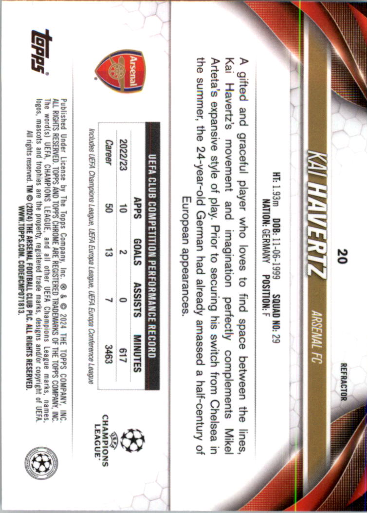 2023-24 Topps Chrome UEFA Club Competitions Refractor Soccer Card Pick (Inserts) - Picture 25 of 231