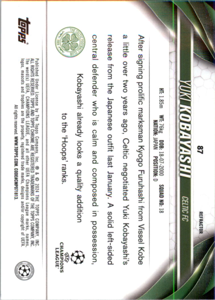 2023-24 Topps Chrome UEFA Club Competitions Refractor Soccer Card Pick (Inserts) - Picture 93 of 231