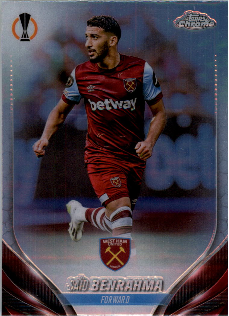2023-24 Topps Chrome UEFA Club Competitions Refractor Soccer Card Pick (Inserts) - Picture 116 of 231