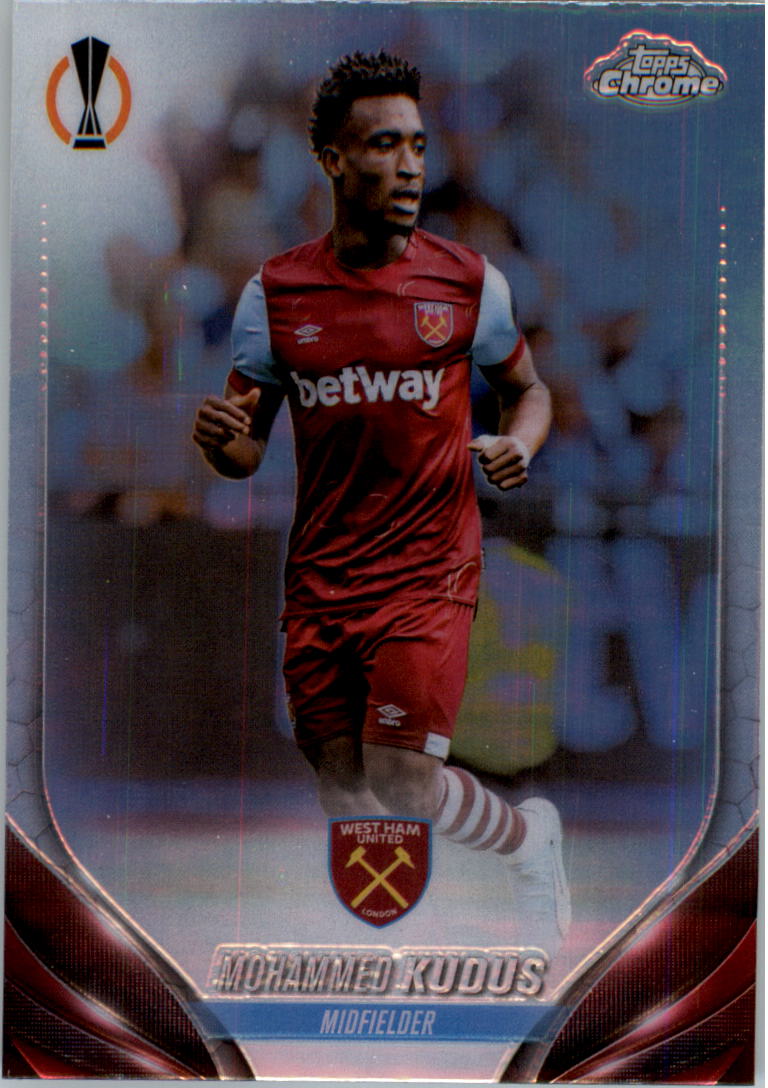 2023-24 Topps Chrome UEFA Club Competitions Refractor Soccer Card Pick (Inserts) - Picture 124 of 231