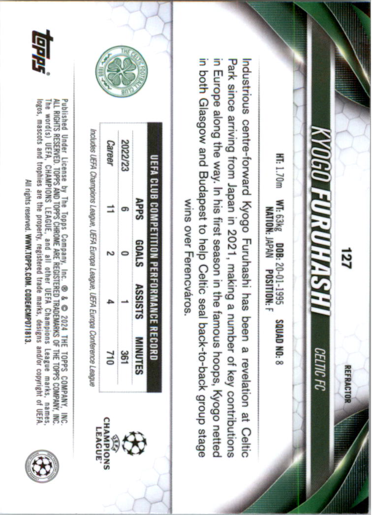 2023-24 Topps Chrome UEFA Club Competitions Refractor Soccer Card Pick (Inserts) - Picture 149 of 231