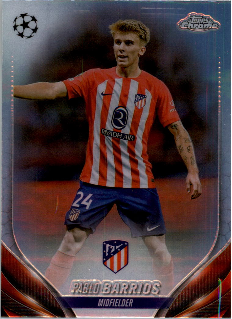 2023-24 Topps Chrome UEFA Club Competitions Refractor Soccer Card Pick (Inserts) - Picture 166 of 231